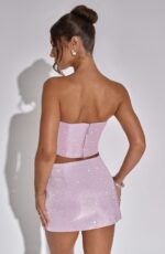 Aimee Top - Pink Sparkle - Image 2