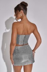 Aimee Top - Silver - Image 2