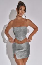 Aimee Top - Silver - Image 4