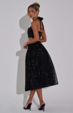 Alani Crop Top - Black Sparkle - Image 9