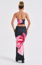 Allegra Top - Black Floral Print - Image 3