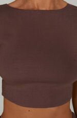 Anika Top - Chocolate - Image 4