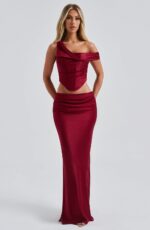 Audra Top - Burgundy - Image 6