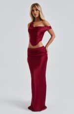 Audra Top - Burgundy - Image 7