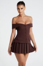 Blakely Top - Plum Brown - Image 3