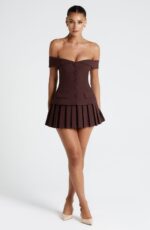 Blakely Top - Plum Brown - Image 7