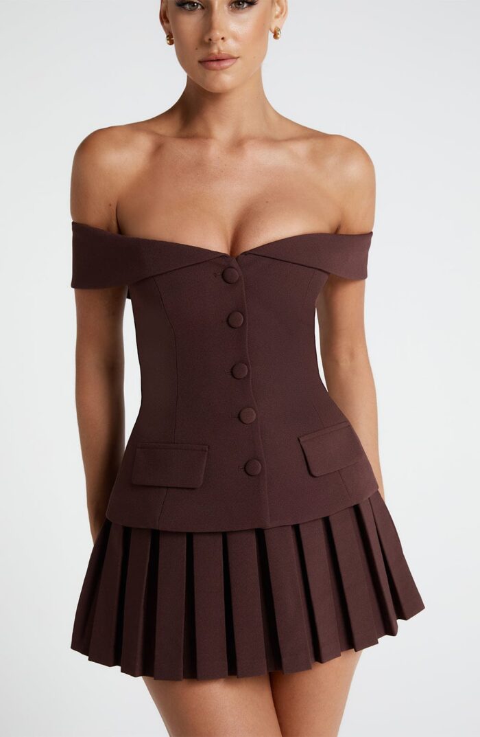 Blakely Top - Plum Brown - Image 9