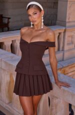 Blakely Top - Plum Brown - Image 5